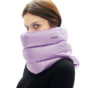 في الهواء الطلق خفيفة الوزن في فصل الشتاء ركوب الدراجات النارية تزلج الأوشحة أسفل الشالات الدافئة طوق حلقة أوزة مستديرة/بطة أسفل - Product Image 1