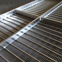 OEM 0.5mm 1mm 1.5mm Acier inoxydable 304 316 Wedge Wire Coanda Screen pour la prise d'eau