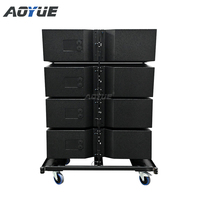 Bi-amp 3 voies, réseau linéaire grand format 2x12 "avec optimisation de la résolution évolutive