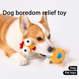Jouet pour chien pour mâcher et faire ses dents, avec fonction sonore. Articles pour animaux de compagnie pour les chiots afin de soulager l'ennui. - Product Image 2