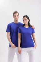 Fournir une station de service pour tous les t-shirt à volants à épaules tombantes t-shirt vert t-shirt uni