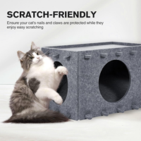 Vente en gros en usine de cages en feutre confortables et souples pour bricolage nids de lit simples pour la décoration intérieure