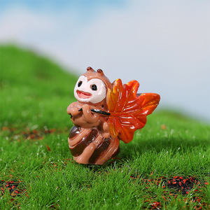 Nuovi ornamenti per micro-paesaggi con piante succulente, graziose decorazioni a forma di animali del bosco, piccoli topi, rane, orsi, ricci. - Product Image 4