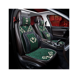 Xiangta ขายส่งโรงงานธรรมชาติสากล 5 ที่นั่งไม้สากลลูกปัดผ้าคลุมเบาะรถยนต์ - Product Image 1