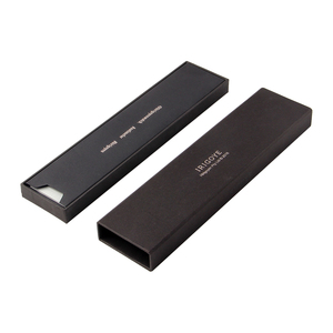 Boîte d'emballage pour bracelet de montre intelligente en papier écologique, boîte <span class=keywords><strong>à</strong></span> montre en papier noir personnalisée - Product Image 4