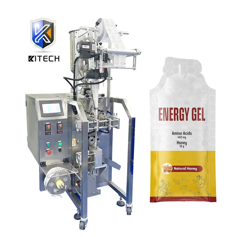 KL-160 Hot sale automatic multi track vertical sachet honey gel filling packing machine