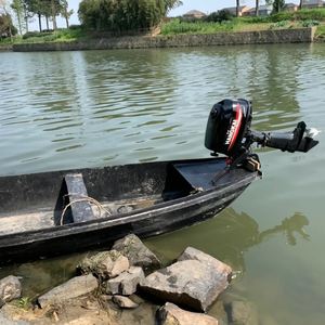 Yeni su soğutmalı Hangkai 6hp 2 zamanlı benzinli dıştan takma motor ücretsiz aksesuarları ile balıkçılık kayık kano tekne motorları için - Product Image 6