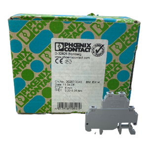 Nuevo Precio Original con Ventaja, Contacta con Mttb, Terminal 1.5 de Doble Plataforma 1414129, Paquete: 50 Piezas, PLC, Automatización Industrial - Product Image 1