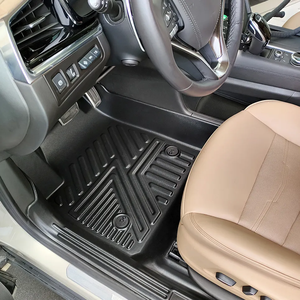 Tapis de sol de pied de voiture de luxe de vente chaude 5D tapis de voiture <span class=keywords><strong>TPE</strong></span> personnalisé pour Ford everest 2015-2021 - Product Image 1