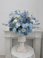 Boule de fleurs de mariage personnalisée ODM OEM, nouveau design, fleurs artificielles pour la décoration de mariage, centre de table, décoration de fête