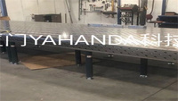 Nouvelle table de soudage universelle 3D en acier, plateforme de fabrication légère multifonctionnelle, taille personnalisée, établi portable