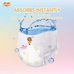 Couches-culottes jetables OEM ultra douces pour bébé, qualité B, avec barrière anti-fuites, en tissu non tissé, vente en gros à prix réduit - Product Image 3