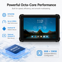 Tableta Robusta de 10 Pulgadas con Android 10, MTK8788, Escáner de Códigos QR y Módulo RFID