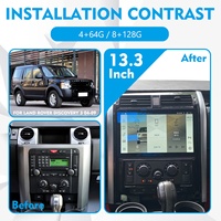 NaviHua para Land Rover Discovery 3 2004-2009, Radio de Coche Android de 13.3 Pulgadas, Navegación GPS, Reproductor Multimedia de DVD para Coche, Estéreo para Auto