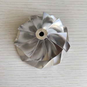B03G Reverse <span class=keywords><strong>9</strong></span> + <span class=keywords><strong>0</strong></span> cuchillas 62,00/82,00mm Turbo fresado/aluminio 2618/rueda de compresor de palanquilla - Product Image 1