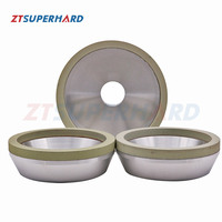 Meule diamantée vitrifiée 6A2 150 mm 125 mm (pouces) pour affûtage d'outils PCD PCBN