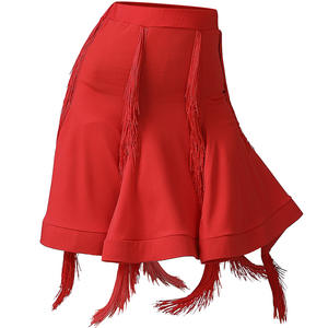 Vestido de <span class=keywords><strong>baile</strong></span> latino Mujer Adulto Falda Entrenamiento Big <span class=keywords><strong>Swing</strong></span> Fringe <span class=keywords><strong>Ropa</strong></span> de manga larga - Product Image 5
