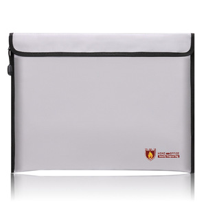 Home Office Security Fireproof <b>Bag</b> 28x38cm Waterproof Storage Envelope For <b>Documents</b> And Valuables - Product Image 2