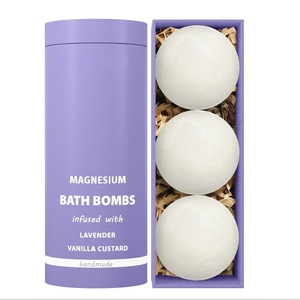 Organic <b>Bath</b> for European American Brand Foreign Trade <b>Bath</b> <b>Salt</b> Balls 100g*3 pcs Sea <b>Salt</b> Bathing Balls Set Creative - Product Image 1