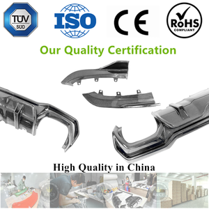 ดิฟฟิวเซอร์หลังคาร์บอนไฟเบอร์น้ำหนักเบาแบบสากลสำหรับ BMW ซีรีส์ 4 รุ่น G22 G26 ปี 2020 ขึ้นไป - Product Image 2