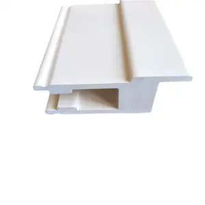 Componentes para persianas de madeira sintética em PVC para plantação Austrália 2 Estilo Astragal Branca de Neve interior