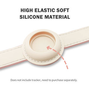 2025 nuevo duradero personalizado al por mayor de cuero de lujo impermeable seguimiento Airtag lindo Premium seguimiento mascota gato perro collares - Product Image 4