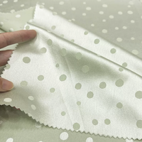 Tissu Jacquard Acétate à Pois, Jacquard à Points Brillant, Satin Fluide, Nouveau Tissu pour Robe Cheongsam Style Chinois
