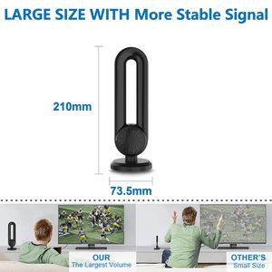 <span class=keywords><strong>Antenne</strong></span> TV numérique terrestre DVB <span class=keywords><strong>T2</strong></span> Antuko 4K 1080P à base magnétique, best-seller, pour les chaînes locales gratuites - Product Image 4