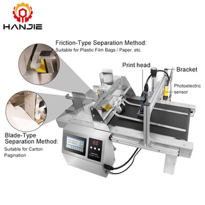 Tốc độ cao 12.7 mét Mini Feeder Máy tính để bàn phân trang Máy in phun mã hóa máy cho túi nhựa - Product Image 3