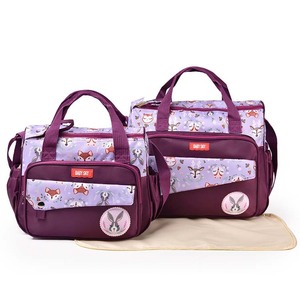 Sac à langer de voyage de grande taille pour maman <span class=keywords><strong>et</strong></span> papa, sac à langer pour bébé garçon ou fille, ensemble de 3 pièces, sac de maman - Product Image 6