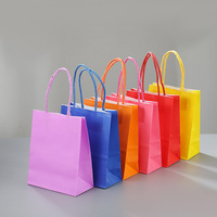 Sac en papier kraft écologique 130 g/m² avec logo personnalisé - Sac promotionnel à haute capacité de charge avec poignées torsadées pour cadeaux et vente au détail