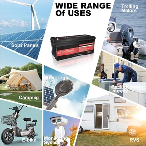 12.8V 200Ah LiFePO4 リチウム電池 2560Wh 容量 15000+ サイクル RV、太陽エネルギー貯蔵、オフグリッドキャンプに最適 - Product Image 4