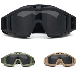 武汉金腾战术防护系列战术护目镜装备户外运动眼镜射击战术战斗护目镜