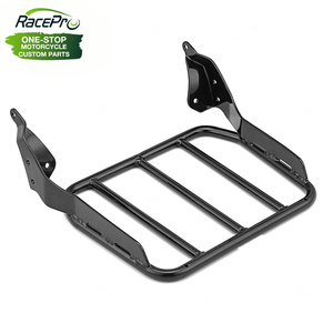 RACEPRO แร็คกระเป๋าท้ายรถจักรยานยนต์,แร็ค2นิ้วสำหรับ Harley Sport Glide FLSB <span class=keywords><strong>Low</strong></span> <span class=keywords><strong>Rider</strong></span> <span class=keywords><strong>S</strong></span> FXLRS 2021 2022 - Product Image 5