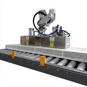 Système de levage magnétique industriel automatique Magneteksan N35 pour bras robotisé |   Support magnétique double tête robuste pour panneaux - Product Image 1