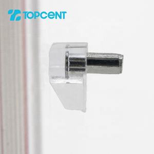 TOPCENT ตู้เฟอร์นิเจอร์ชั้นวางพลาสติก5มม. หมุดหมุดหมุดหมุดชั้นวางของสนับสนุนตู้เสื้อผ้า - Product Image 5