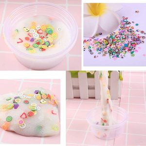 100g de pâte polymère de Pâques de haute qualité, en forme d'œufs de Pâques, mélange de tranches de pâte à sauter, pour slime, artisanat en résine et bricolage - Product Image 4