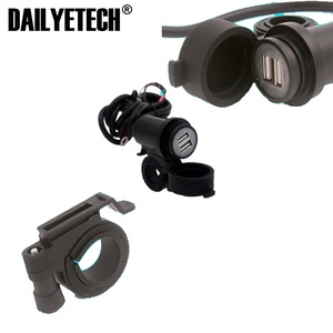 5V 2.1A <strong>Double</strong> USB Charger <strong>Adapter</strong> for Moto Motorcycle - Product Image 3