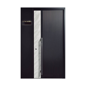 Portes <span class=keywords><strong>d</strong></span>'<span class=keywords><strong>entrée</strong></span> extérieures résidentielles robustes Portes <span class=keywords><strong>d</strong></span>'<span class=keywords><strong>entrée</strong></span> en aluminium de sécurité insonorisées contre les impacts des ouragans - Product Image 3