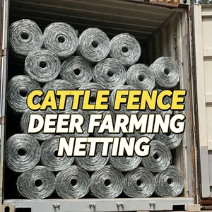 Clôture à nœuds anti-corrosion longue durée 1,2x30m, maille conique 2,5mm à 10 fils, filet de protection pour enclos de vaches, chevres et cerfs, garantie 20 ans - Product Image 6