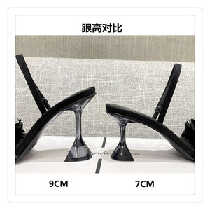 ผู้ผลิตจีน รองเท้าแตะแบบสวมส้นเตี้ยสำหรับผู้หญิง รุ่น Kitten High ปี 2025 - Product Image 6