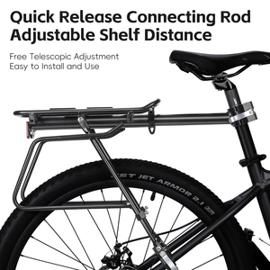 West <span class=keywords><strong>Bike</strong></span> 20l Grote Capaciteit Quick Release Fiets Cargo Rack Aluminium <span class=keywords><strong>Mountain</strong></span> Road <span class=keywords><strong>Bike</strong></span> Achtermand - Product Image 5