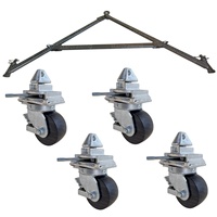 Roue pivotante pour conteneur ISO de 6, 8, 10, 12 pouces, roue de conteneur ISO de luxe