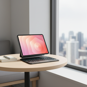 Étui de <span class=keywords><strong>tablette</strong></span> portable ultra fin pour <span class=keywords><strong>Samsung</strong></span> Galaxy Tab S11, étui intelligent magnétique avec pavé tactile intégré, rétroéclairage RVB - Product Image 1