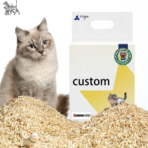 6L bán buôn khử mùi hạt tre mèo xả rác bột cát nhà vệ sinh hỗn hợp bột bé gọn gàng mèo khoe đậu phụ mèo xả rác - Product Image 1