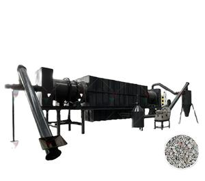 เตาเผาแบบดรัมต่อเนื่องสำหรับขยะอะลูมิเนียมจากกระป๋องเครื่องดื่ม <span class=keywords><strong>ราคา</strong></span>โรงงาน รุ่นขายดีจากบราซิล ยี่ห้อ UBC พร้อมเครื่องลอกผิวกระป๋องเครื่องดื่ม - Product Image 1