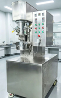 Mélangeur planétaire double-chaîne de laboratoire 2L avec contrôle automatique pour le brassage et le moulage de produits chimiques – Machine intégrée