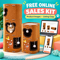 Maison pour chat en feutre personnalisée, pliable, tour modulaire pour chat, lit pour animal de compagnie d'intérieur, meubles modulaires pour chat, OEM ODM
