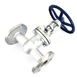 Z41W-16P Stainless Steel PN16 DN80 WCBY Y-type Welded Globe Valve