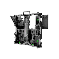 Pantalla LED gigante de alquiler para interiores y exteriores 4K IP65 con empalme sin interrupciones, fondo de escenario, video wall P3.9 con animación
